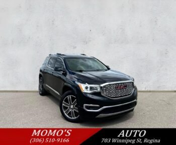 2018 GMC Acadia Denali AWD SUV.